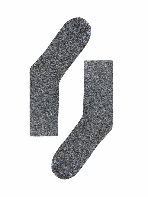 Socken Loeks Silver Glitter - Silber